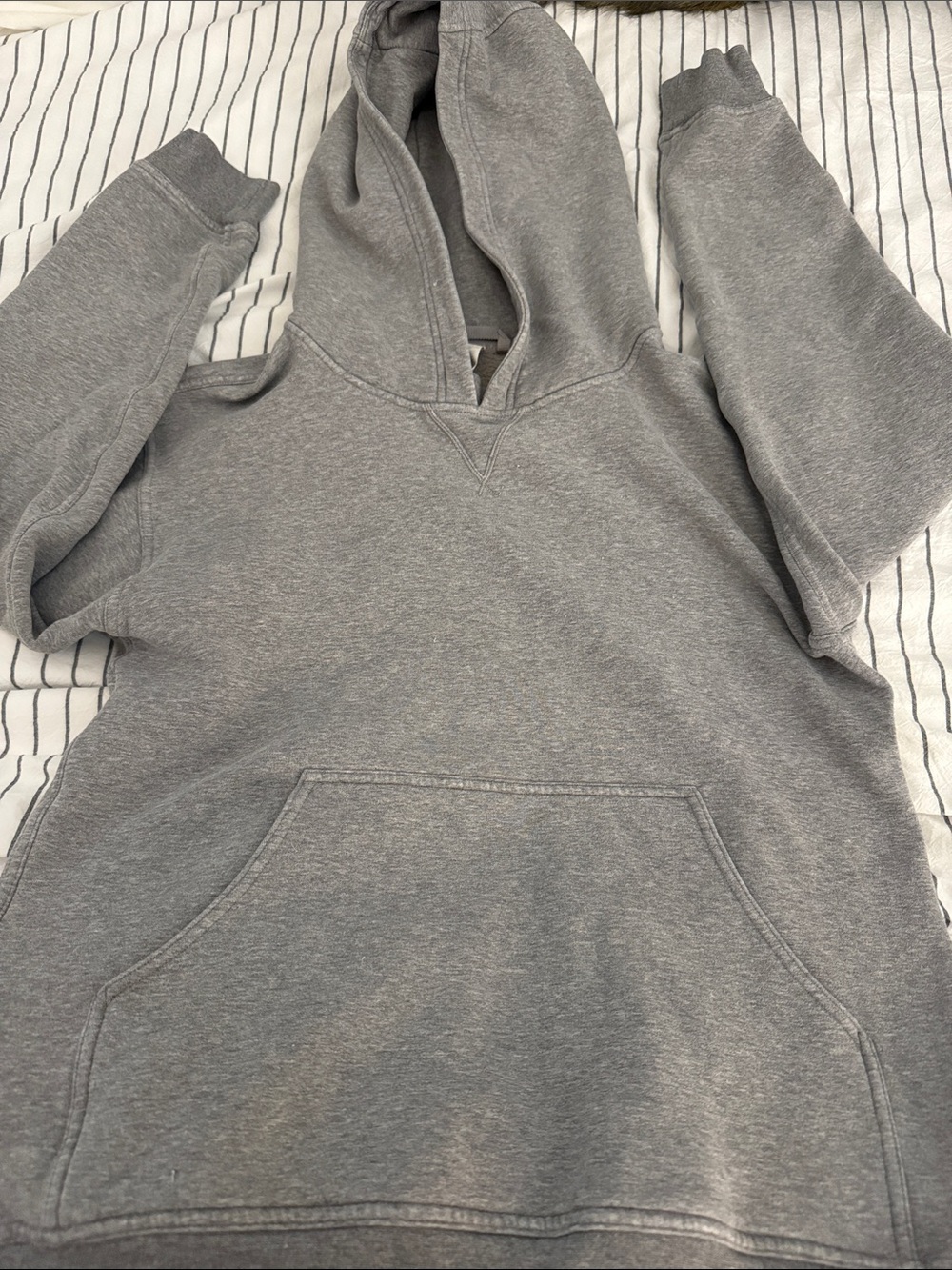 lululemon athletica Gray Scoop-Neck Pullover Hoodie
